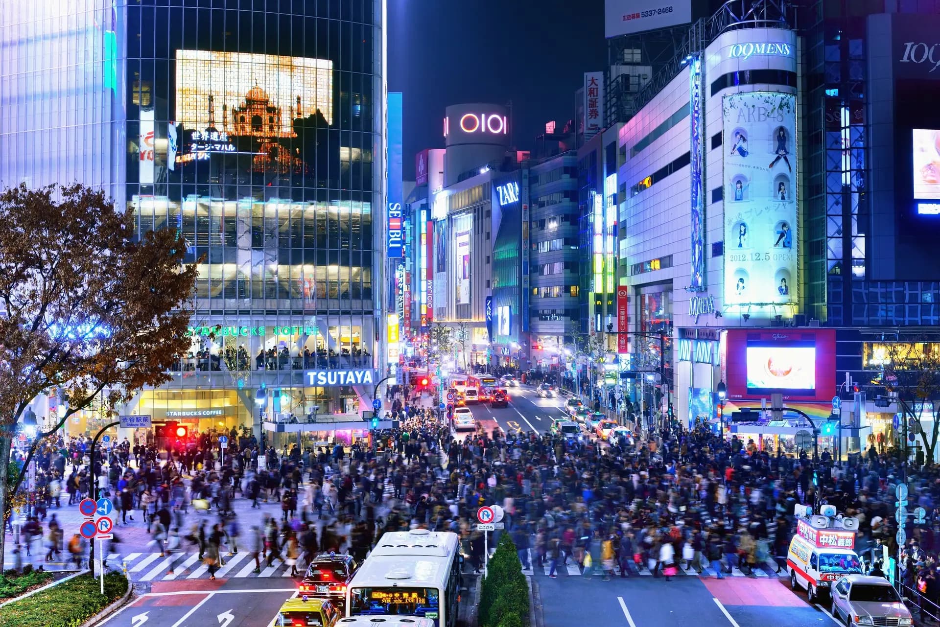 Shibuya křižovatka